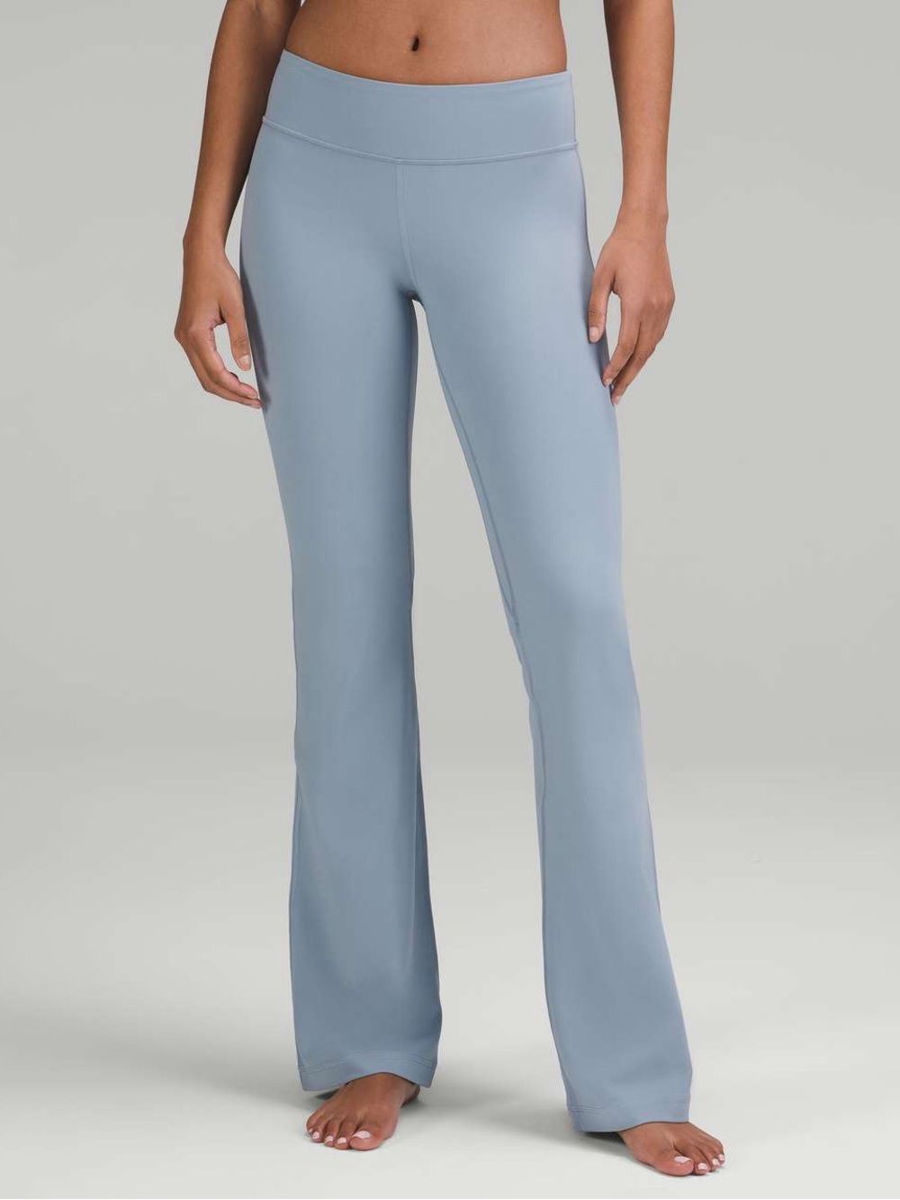 lululemon athletica Light Blue Flare Leggings